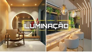 A ILUMINAÇÃO COMO DESTAQUE NA DECORAÇÃO  PENDENTES E LUMINÁRIAS  DICAS DE DECORAÇÃO [upl. by Eyaf]