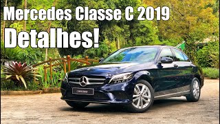 Novo Mercedes Classe C 2019 em detalhes  Falando de Carro [upl. by Schaper]