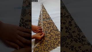 Bell Sleeves Cutting PART 1 shorts youtubeindia needlegirl [upl. by Lukas]