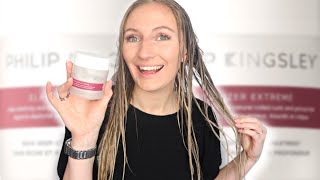 PHILIP KINGSLEY ELASTICIZER EXTREME RICH DEEP CONDITIONING TREATMENT REVIEW  IS IT WORTH THE HYPE [upl. by Kciredes271]