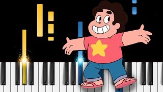 Steven Universe  Escapism  Piano Tutorial [upl. by Yawnoc]