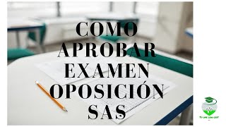 APRUEBA TU EXAMEN DE OPOSICIÓN SIN ESTUDIAR O ESTUDIANDO POCO [upl. by Nnarual484]