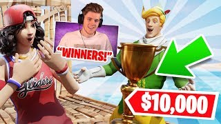 WE WON LACHLANS 10000 FORTNITE FASHION SHOW QUALIFIERS W EVANTUBE [upl. by Deehsar]