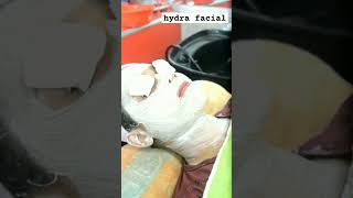 HYDRA FACIAL before afteryoutubeshortsbeauty viral hydra facial [upl. by Reinnej]