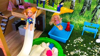 Anna and Elsa Move to a New House 🏡 Pt5 Frozen Dolls  Elsia and Annia  Come Play With Me Dolls [upl. by Conney]