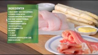 Knorr Recept Gegrilde witvis met Parmaham bacon en asperges [upl. by Mason]