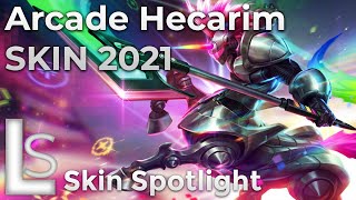 Arcade Hecarim  Skin Spotlight  Arcade Heroes  League of Legends [upl. by Drarreg]