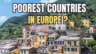 Top 10 Poorest European Countries in 2024 [upl. by O'Connell]