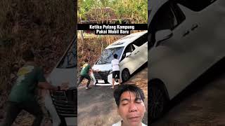 Alphard masuk Kampung b automobile alphard funny [upl. by Ainival997]