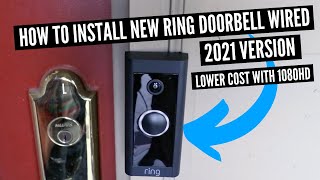 How To Install Ring Doorbell Wired [upl. by Coletta]