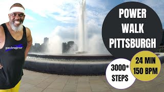 Boost Your Fitness  Power Walk Pittsburgh  Fast Paced 150 BPM  Low Impact Workout  3000 Steps [upl. by Ringe]