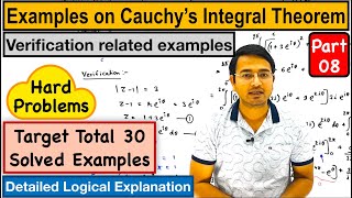 Verify Cauchy Integral Theorem related examples  part 8 [upl. by Granoff672]