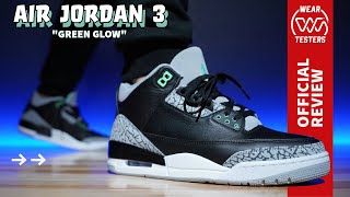 Air Jordan 3 Green Glow [upl. by Nikos]