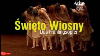 Święto wiosny  Tanztheater Wuppertal Pina Bausch  w Teatrze WielkimOperze Narodowej [upl. by Errised]