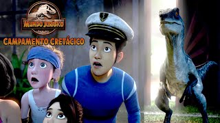 Blue conoce al equipo  JURASSIC WORLD CAMPAMENTO CRETÁCICO  Netflix [upl. by Calva388]