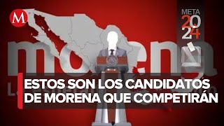 Estos son los candidatos a gubernaturas estatales de Morena [upl. by Odlopoel]