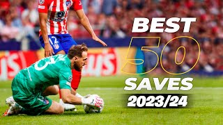 Best 50 Goalkeeper Saves 202324  HD 16 [upl. by Engud]