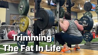 A talk about Trimming The Fat In Life but it’s Squat Day [upl. by Deppy]