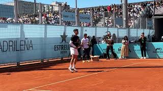 Carlos Alcaraz forehand and backhand slowmotion [upl. by Phillie361]