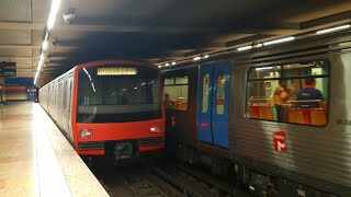 Metro de Lisboa  Durante as Jornadas Mundiais da Juventude [upl. by Dimond214]