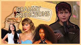 RECORDING ACADEMY MEMBER PREDICTS GRAMMY WINNERS 2024 [upl. by Ahsemak117]