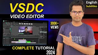 VSDC Video Editor Tutorial in Hindi Updated2024  VSDC Video Editor Complete Tutorial in Hindi [upl. by Nicolea39]