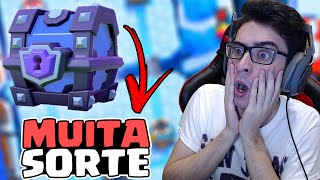 GANHEI UM BAÚ SUPER MÁGICO DE GRAÇA NO CLASH ROYALE  COMEÇANDO DO ZERO [upl. by Fidel]