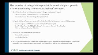 Polygenic Risk Score Analysis for Alzheimers Disease Risk [upl. by Ylluz]