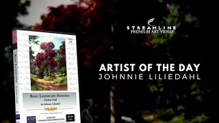 Johnnie Liliedahl Basic Landscape Painting FREE LESSON VIEWING [upl. by Muirhead]