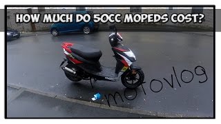 50cc Motovlogs how much are 50cc mopeds Beeline tapo rs [upl. by Anniroc]