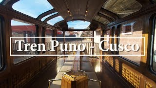 Viaje en tren de Puno a Cusco  2019 [upl. by Dorrahs70]