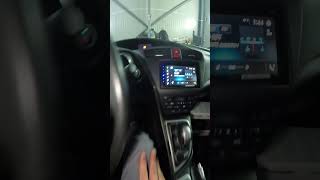 Carstereo Pioneer AVHZ5200DAB Installed In Honda Civic 2013 [upl. by Pickar938]