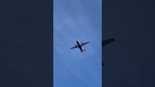 Loganair overhead takeoff from BHD [upl. by Ettenal]