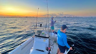 DEEP DROP Fishing in Miami  YELLOW EYE and VERMILLION Snapper [upl. by Rad]