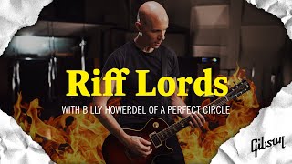 Riff Lords Billy Howerdel of A Perfect Circle [upl. by Airelav]