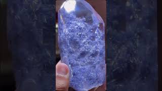 Dumortierite quartz one of the rarest Quartz varieties to find world shortvideo youtubeshorts [upl. by Jana467]