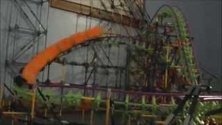 Anaconda Knex Roller Coaster [upl. by Heddy]