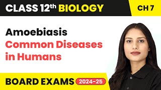 Amoebiasis  Common Diseases in Humans  Class 12 Biology Chapter 7  CBSE 202425 [upl. by Nnahs553]