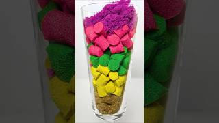 Very Satisfying and Relaxing Kinetic Sand ASMR Drop and squish [upl. by Anawik500]