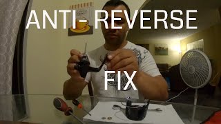 How to Daiwa antireverse FIX [upl. by Irt]