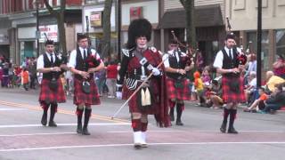 Alma Highland Festival 2012 Parade [upl. by Notslar]