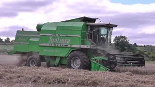 Harvest 2018 Deutz Fahr Topliner [upl. by Yhtak]