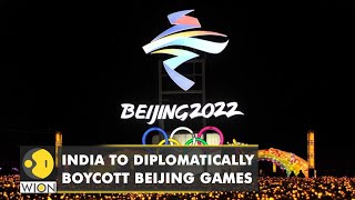 Indias top diplomats in China to not attend the 2022 Beijing Winter Olympics  Latest English News [upl. by Nimesay297]