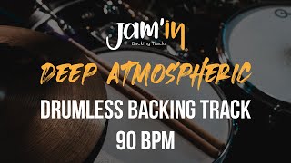 Deep Atmospheric Drumless Backing Track 90 BPM [upl. by Harrat]