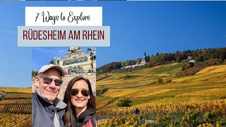 7 Best Ways to Explore Rüdesheim am Rhein Germany  Travel Guide  Middle Rhine River Valley 🇩🇪 [upl. by Ahsilad]