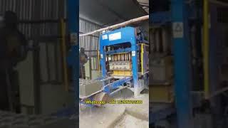 industry automatic concrete cement brick making machine for Comoros hollow block pavements industry [upl. by Indihar]