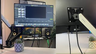 Nearhub Monitor Arm The Key to Maximizing Your Desk Space [upl. by Nirehs208]