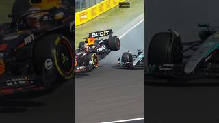 Verstappen and Hamilton COLLIDE 💥 [upl. by Collin]