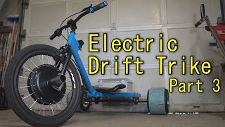 Homemade Electric Drift Trike  Part 3 [upl. by Silohcin]