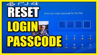 How to reset Login Passcode on PS4 Account Fast Method [upl. by Ramej244]